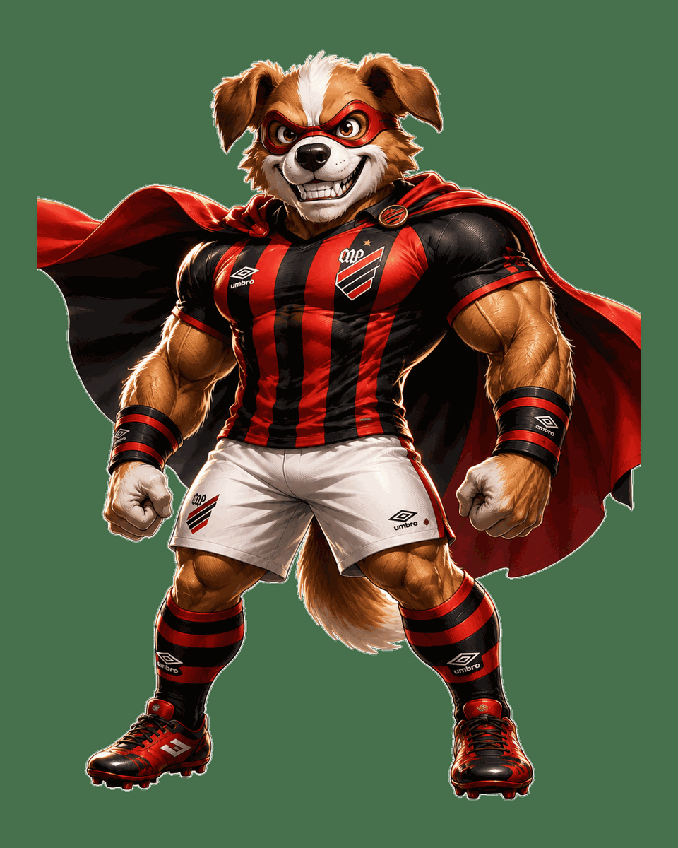 Mascote do Athletico-PR no Fórmula do Gol