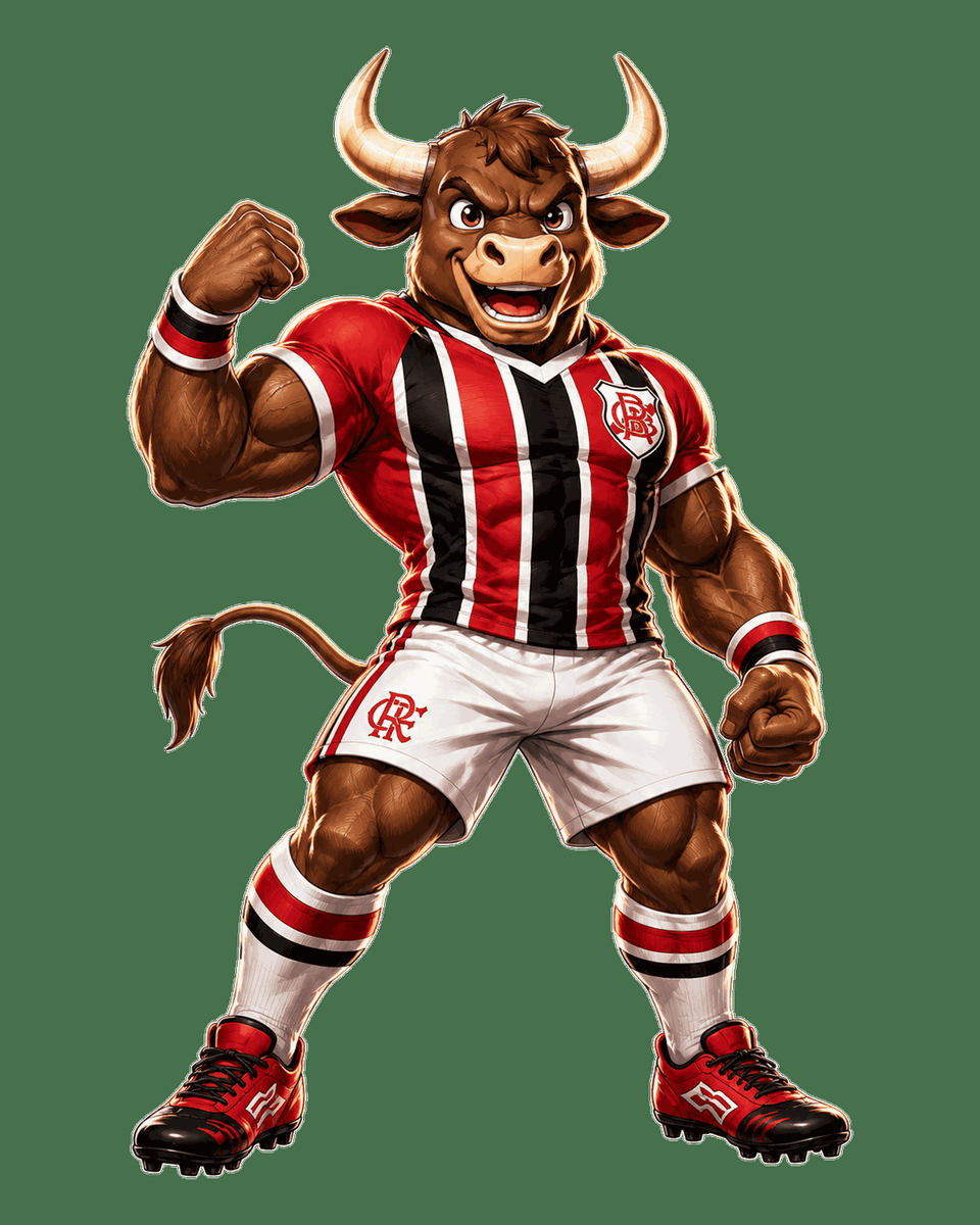 Mascote do Bragantino no Fórmula do Gol