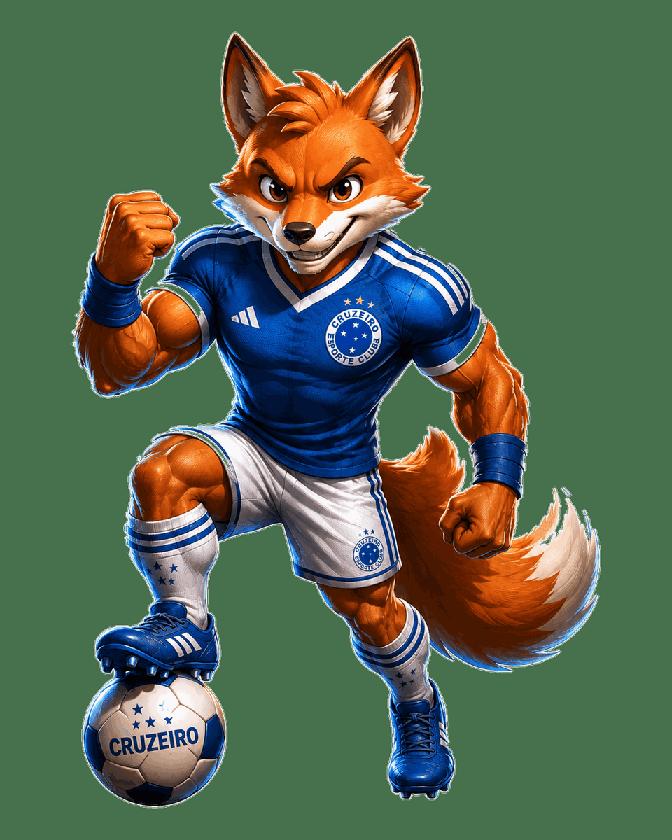Mascote do Cruzeiro no Fórmula do Gol
